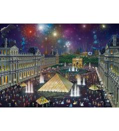 Schmidt Puzzle Feuerwerk im Louvre 1000 Teile