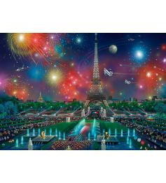 Schmidt Puzzle Feuerwerk am Eiffelturm von 1000 P