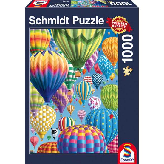 Schmidt Puzzle Bunte Luftballons 1000 Teile