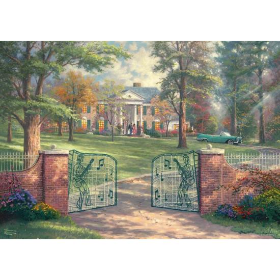 Puzzle Schmidt Graceland, 50 Jahrestag 1000 Teile Puzzle Schmidt Graceland, 50 Jahrestag 1000 Teile