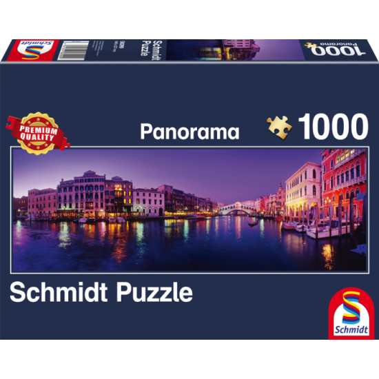 Schmidt Puzzle Canal Grande von Venedig 1000 Teile