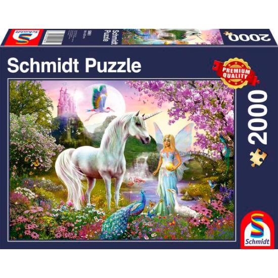 Schmidt Feen- und Einhorn-Puzzle, 2000 Teile Schmidt Feen- und Einhorn-Puzzle, 2000 Teile