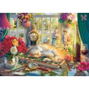 Puzzle Schmidt Rätselstunde Mit Der Katze 1000 Teile