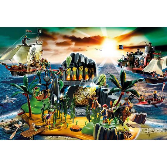 Playmobil Pirates Island Schmidt Puzzle 150 Teile