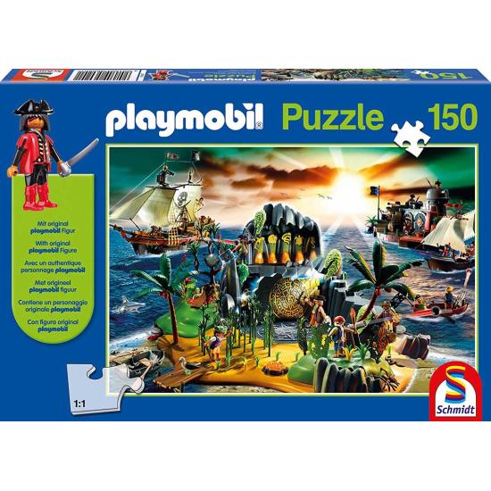 Playmobil Pirates Island Schmidt Puzzle 150 Teile