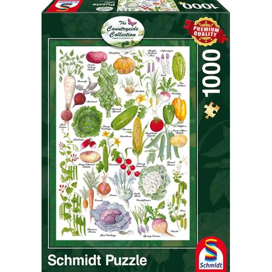 Schmidt Gemüsegarten Puzzle 1000 Teile