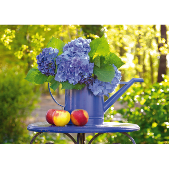 Schmidt Puzzle Hortensienkrug mit 500 Teilen