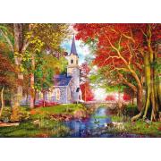 Puzzle Schmidt Die Herbstliche Kapelle 1000 Teile