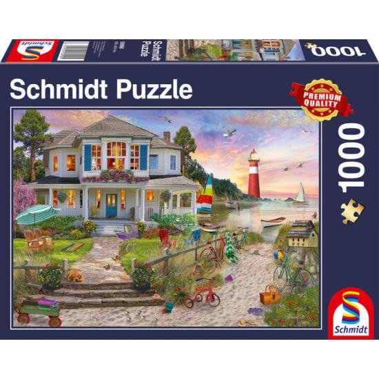Schmidt Puzzle Das Strandhaus 1000 Teile
