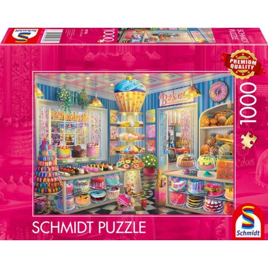 Puzzle Schmidt Die Farbenfrohe Bäckerei 1000 Teile
