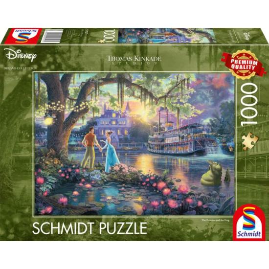 Schmidt Puzzle Die Prinzessin und der Frosch 1000 Teile Schmidt Puzzle Die Prinzessin und der Frosch 1000 Teile