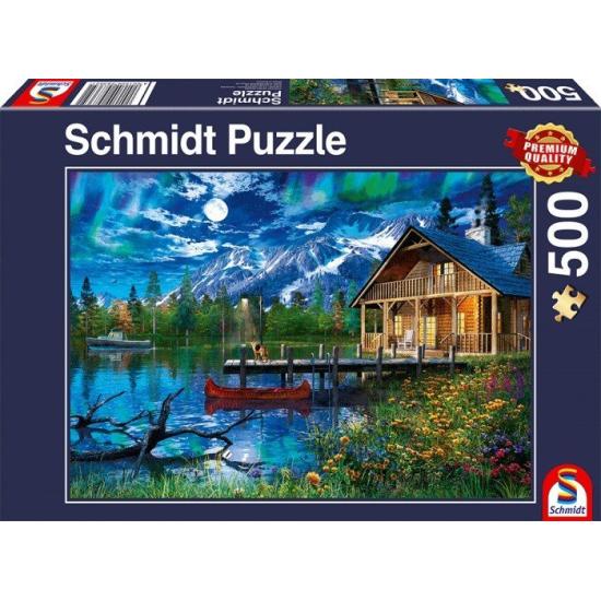Schmidt See im Mondlicht Puzzle 500 Teile