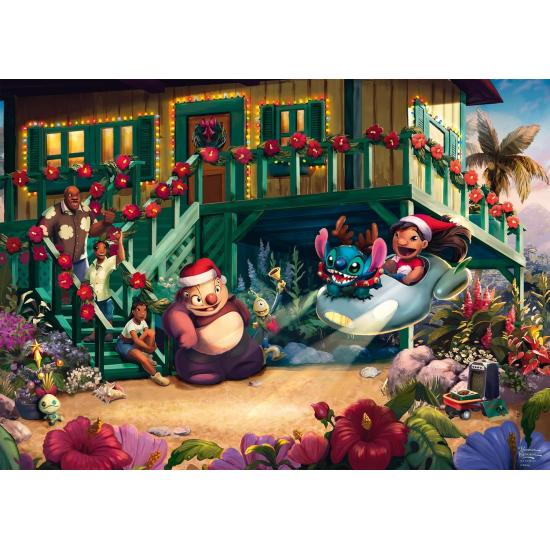 Puzzle Schmidt Lilo und Stitch: Aloha-Weihnachten 1000 Teile