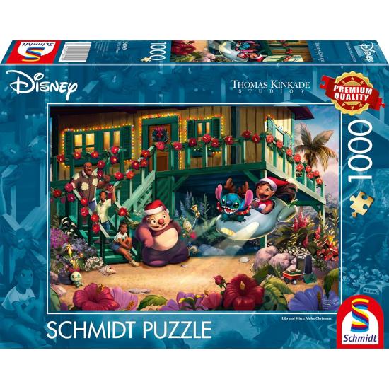 Puzzle Schmidt Lilo und Stitch: Aloha-Weihnachten 1000 Teile