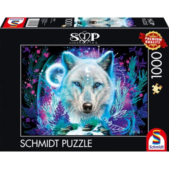 Schmidt Neon Arctic Wolf Puzzle 1000 Teile Schmidt Neon Arctic Wolf Puzzle 1000 Teile