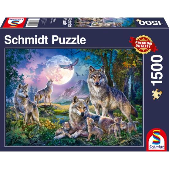 Schmidt Wölfe Puzzle 1500 Teile