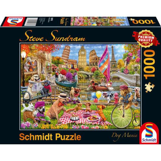 Schmidt Dog Madness Puzzle 1000 Teile