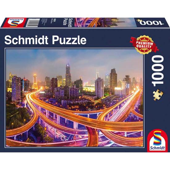 Schmidt Puzzle Große Stadtlichter 1000 Teile