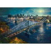 Puzzle Schmidt Mondschein über Manhattan 2000 Teile