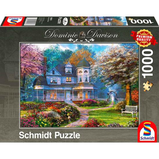 Schmidt Puzzle „Viktorianisches Herrenhaus“, 1000 Teile