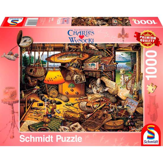 Schmidt Max in den Adirondacks Mountains 1000-teiliges Puzzle