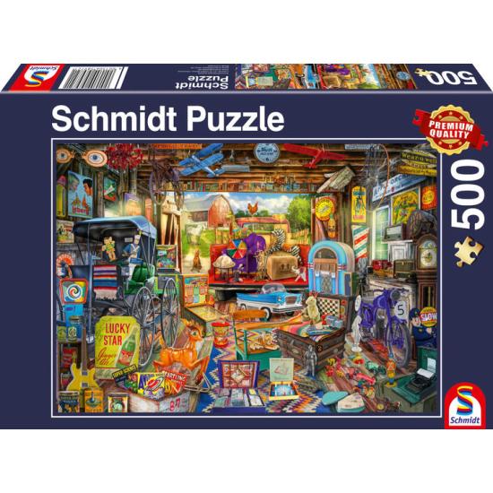 Schmidt Garage Market Puzzle 500 Teile