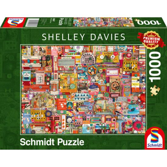 Schmidt Vintage Haberdashery Puzzle 1000 Teile