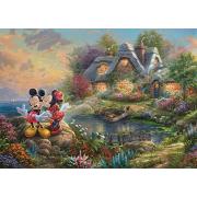 Schmidt Mickey und Minnie Cala del Amor 1000-teiliges Puzzle