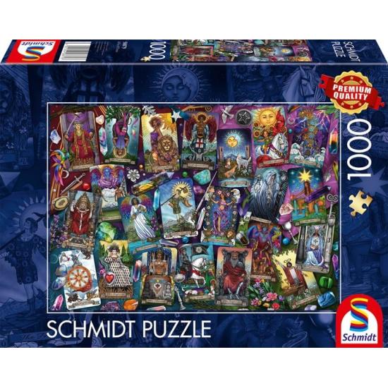 Puzzle Schmidt Mysteriöse Tarotkarten 1000 Teile