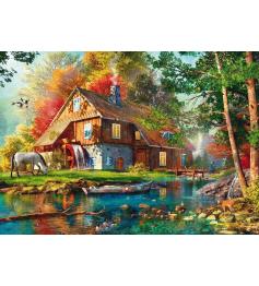 Puzzle Schmidt Wassermühle Im Herbst 1000 Teile