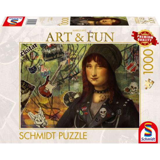 Puzzle Schmidt Mona Lisa 2024 1000 Teile