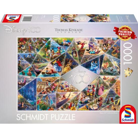 Schmidt Mosaikpuzzle 100 Jahre Disney 1000 Teile
