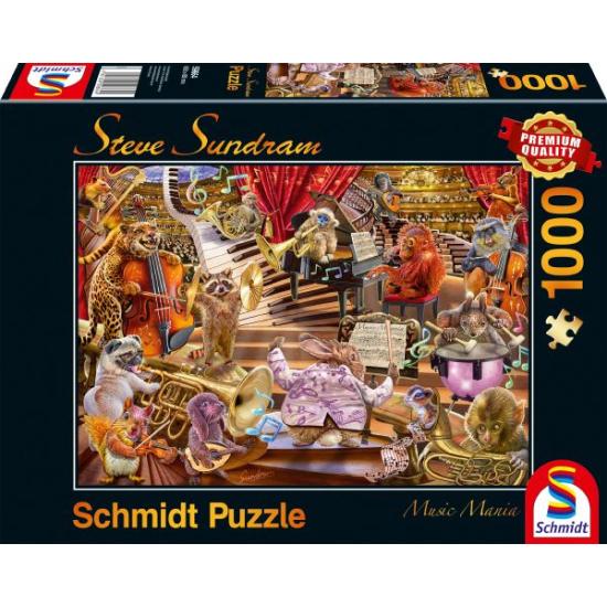 Schmidt Music Mania 1000-teiliges Puzzle
