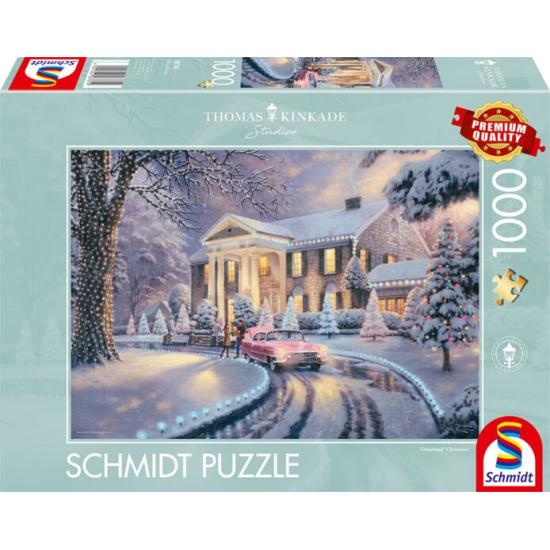 Puzzle Schmidt Weihnachten in Graceland 1000 Teile