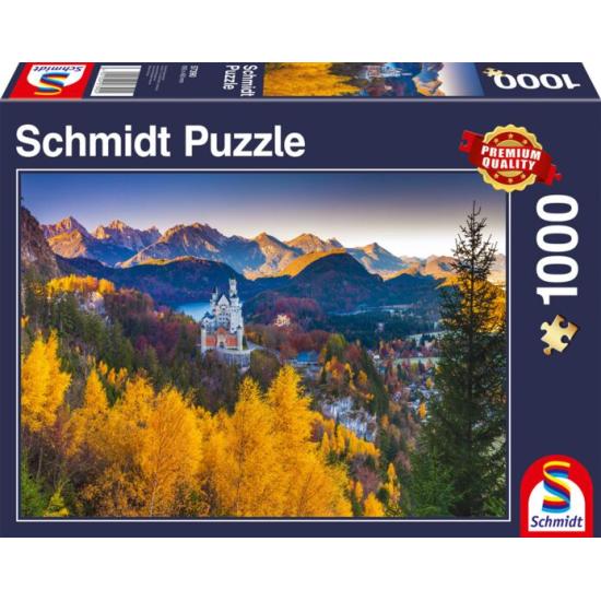 Schmidt Neuschwanstein Herbstliches Puzzle 1000 Teile