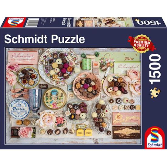 Schmidt Nostalgie Schokoladenpuzzle 1500 Teile