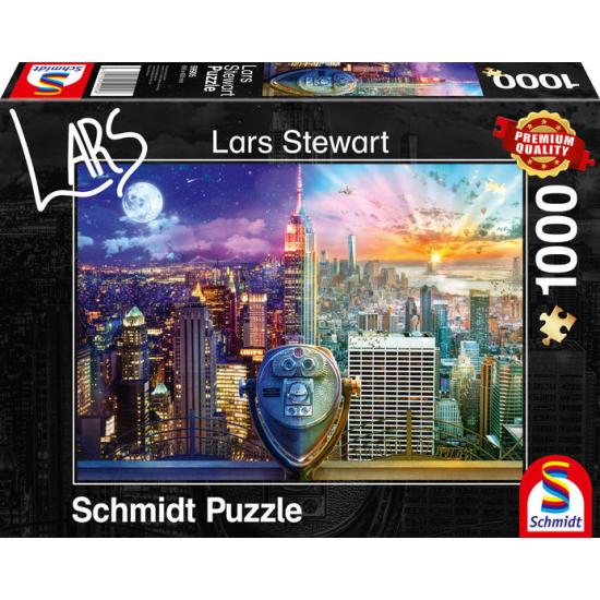 Schmidt Puzzle New York, Tag und Nacht, 1000 Teile