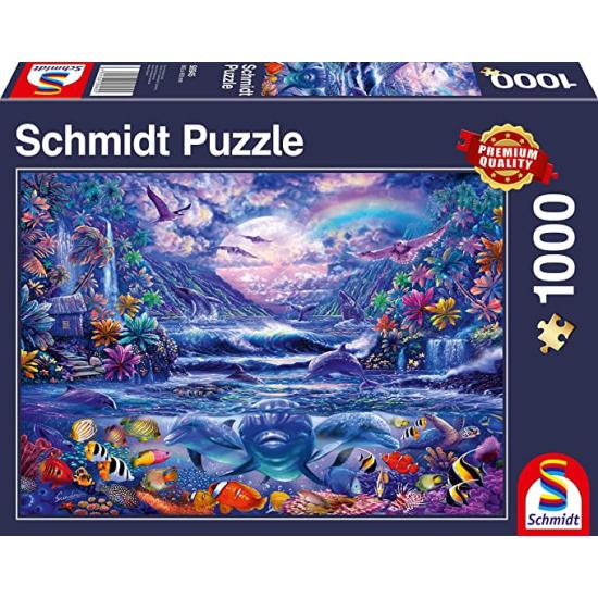 Schmidt Oase im Mondlicht Puzzle 1000 Teile