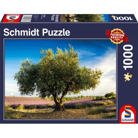 Schmidt Olivenbaum in der Provence Puzzle 1000 Teile