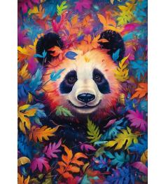 Puzzle Schmidt Panda In Einem Regenbogenfarbenen Wald 1000 Teile