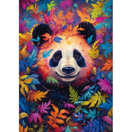 Puzzle Schmidt Panda In Einem Regenbogenfarbenen Wald 1000 Teile