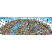 Schmidt Panorama von London Puzzle 1000 Teile