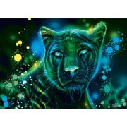 Schmidt Neon Panther Puzzle 1000 Teile