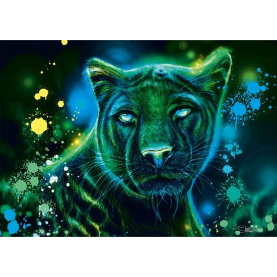 Schmidt Neon Panther Puzzle 1000 Teile Schmidt Neon Panther Puzzle 1000 Teile