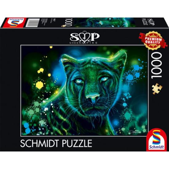 Schmidt Neon Panther Puzzle 1000 Teile Schmidt Neon Panther Puzzle 1000 Teile