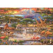 Puzzle Schmidt Paradies unter dem Kilimandscharo 500 Teile