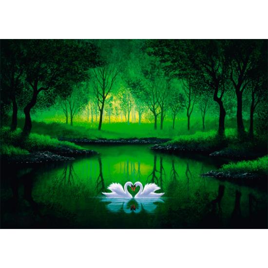 Schmidt Schwanenpaar Puzzle 1000 Teile