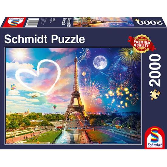 Schmidt Paris Tag und Nacht Puzzle 2000 Teile
