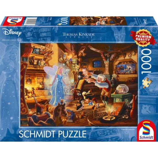 Geppettos Schmidt Pinocchio Puzzle 1000 Teile