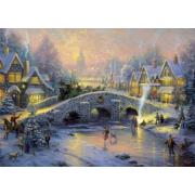 Schmidt Winter Town Puzzle 1000 Teile